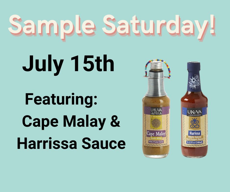 July Sample Saturday