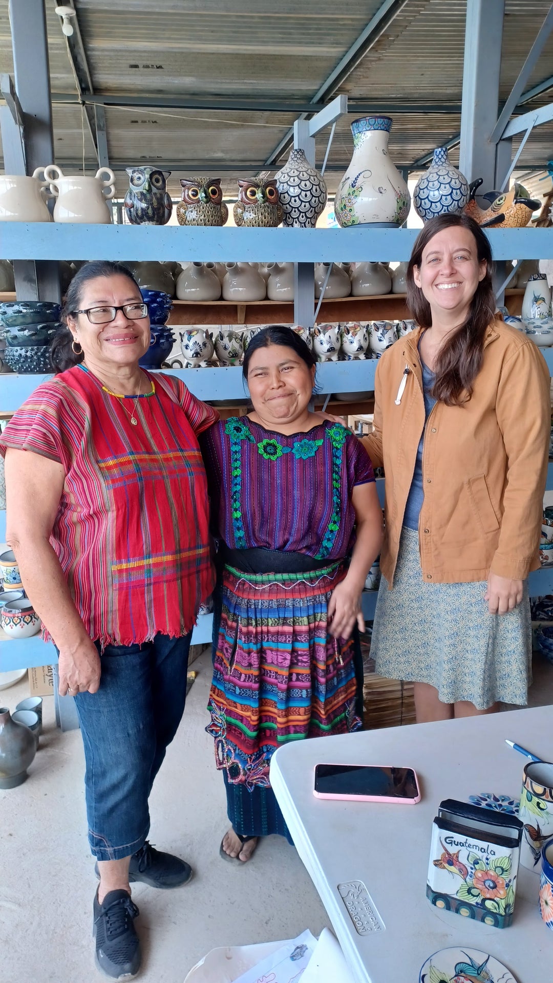 Assistant Store Manager Visits Ceramic Workshop in Guatemala
