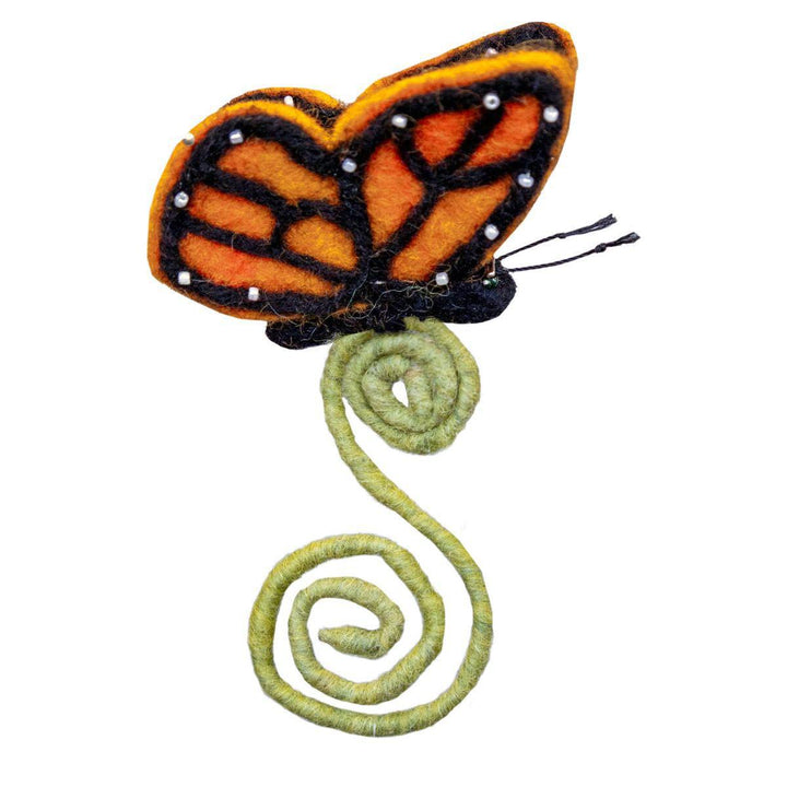 Monarch Butterfly Frond Friend