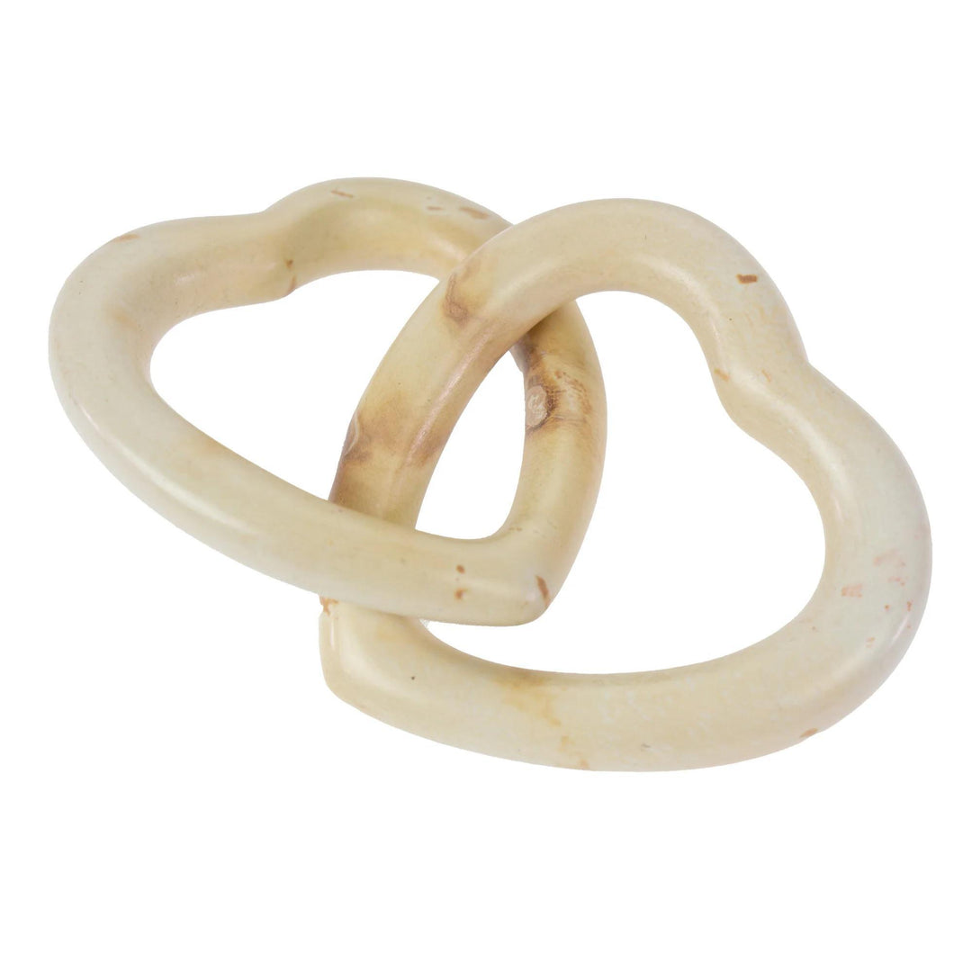 Interlocking Hearts Natural