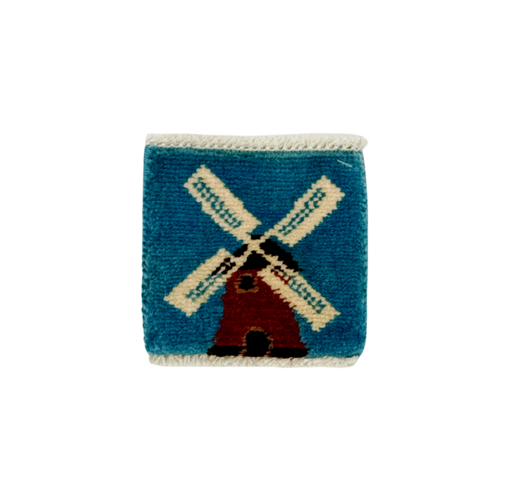 Windmill Mug Rug