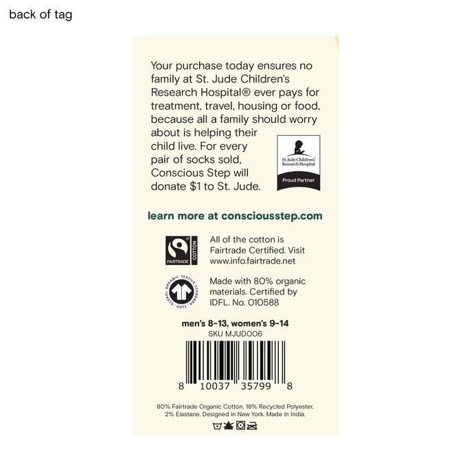 Socks that Fight Childhood Cancer (Purple Hot Air Balloon)