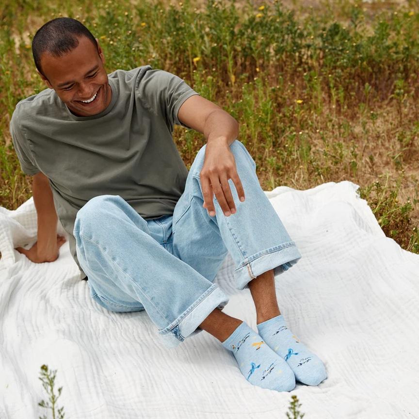 Ankle Socks that Protect Songbirds