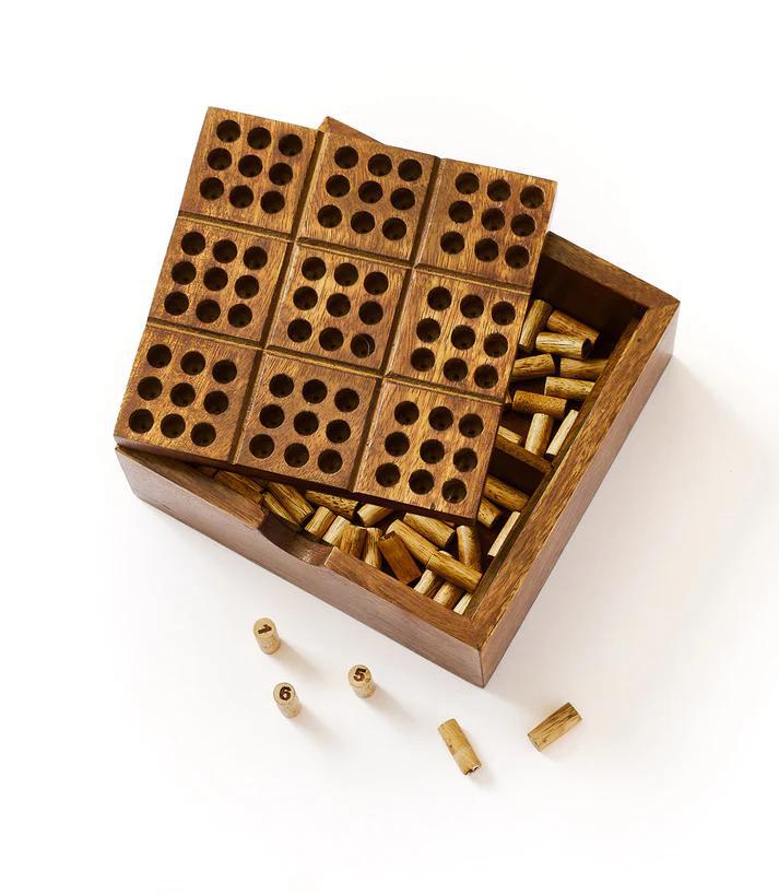 Sudoku Wooden Peg Game
