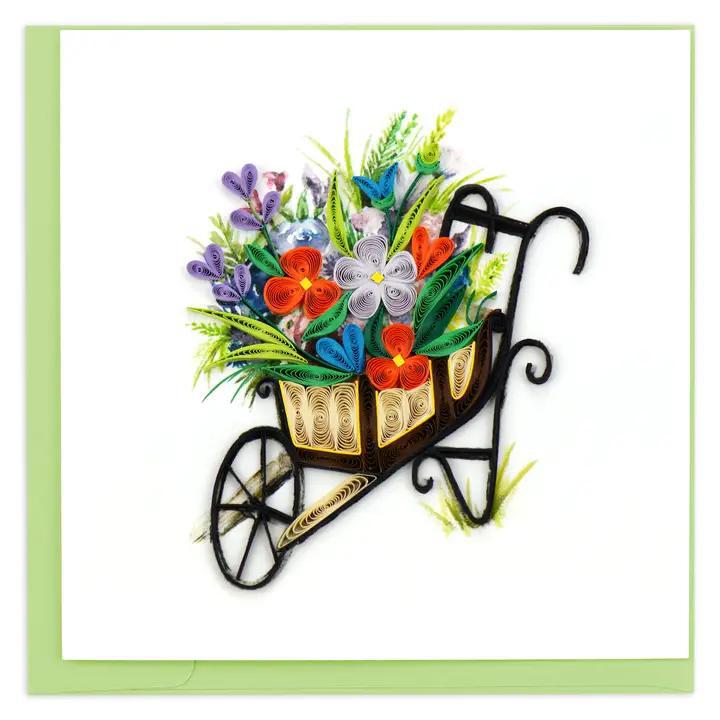 Quilling Card Wheelbarrow