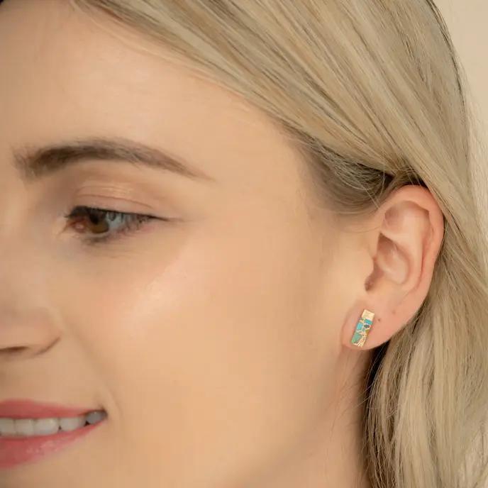 The Remarkable Turquoise Gift Set in Gold