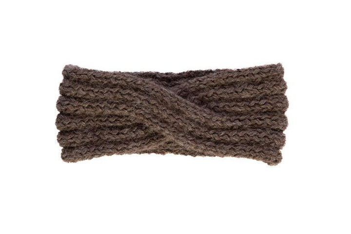 Handknit Alpaca Turban Headband