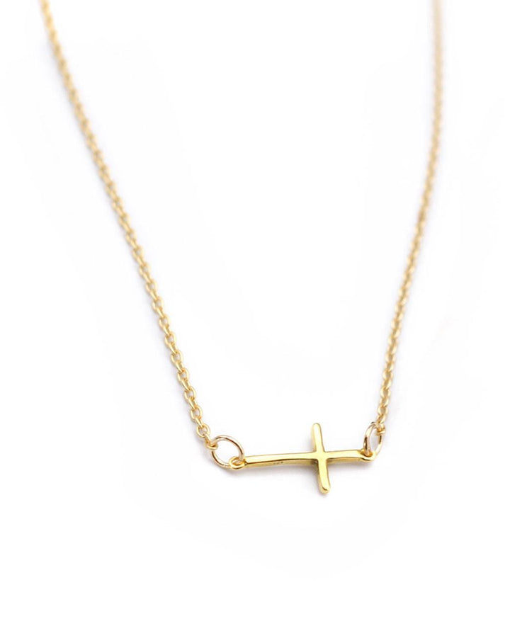 Faith Necklace in Gold