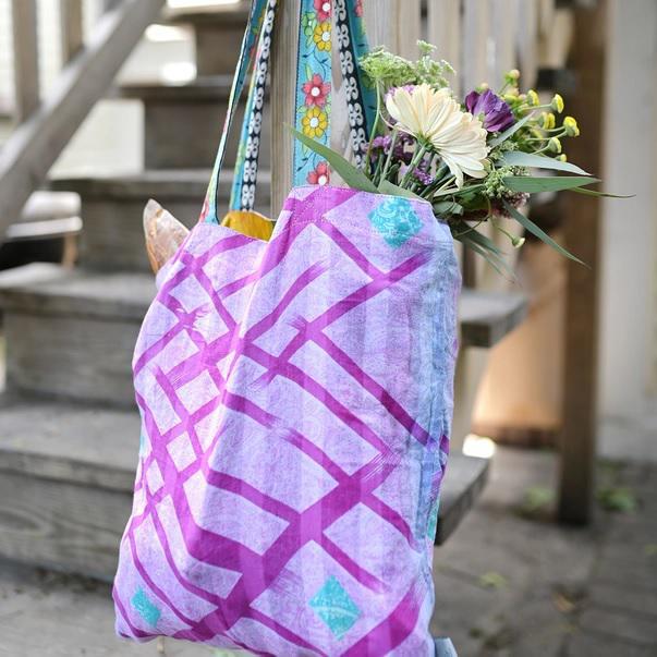 Sari Reversible Tote