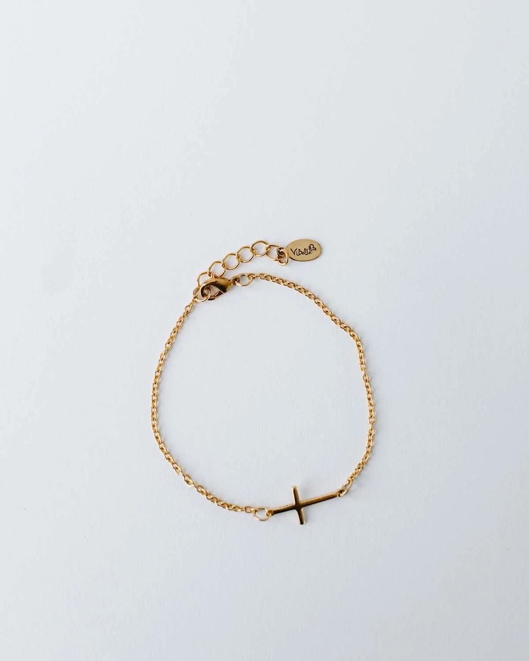 Faith Bracelet in Gold