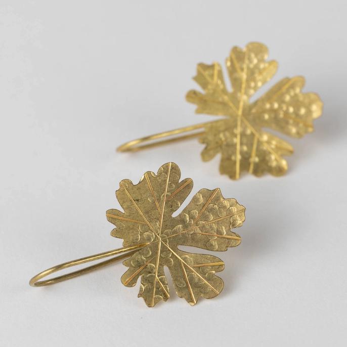 Leaf Drop Earrings