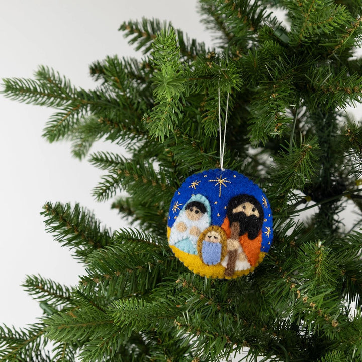 Felt Nativity Ornament