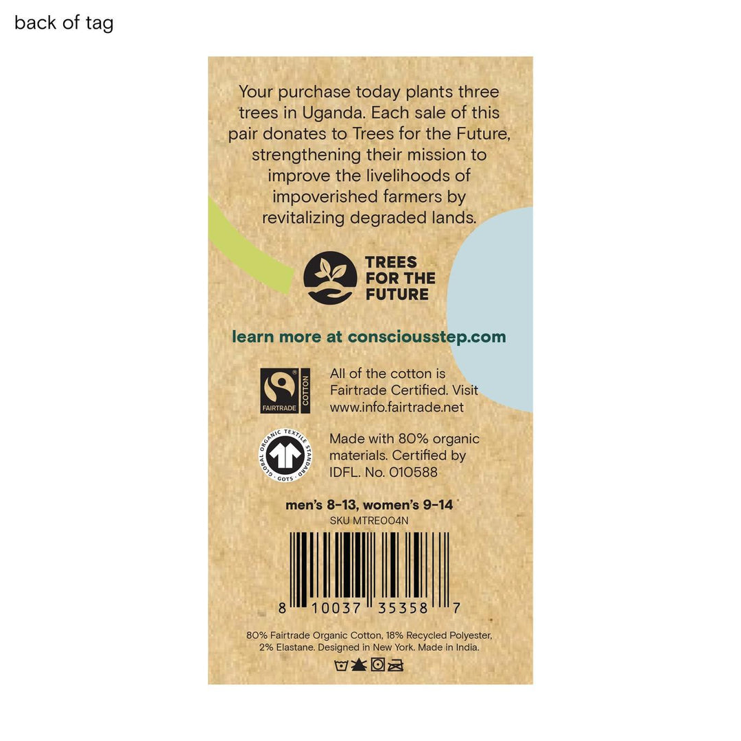 Ankle Socks that Plant Trees (Green Tulips)