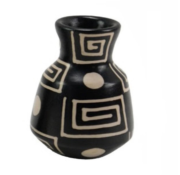 Chulucanas Vase 10cm Dotted Maze