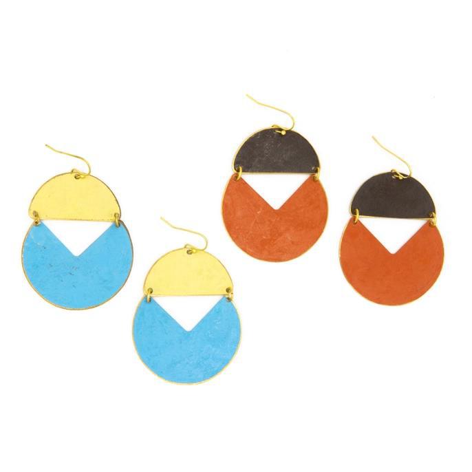 Daybreak Moon Earrings