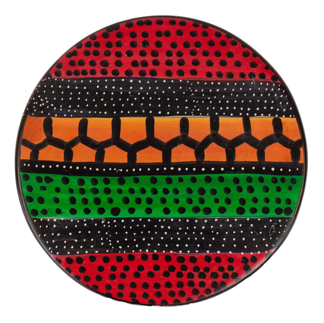 Vibrant Painted Nativity