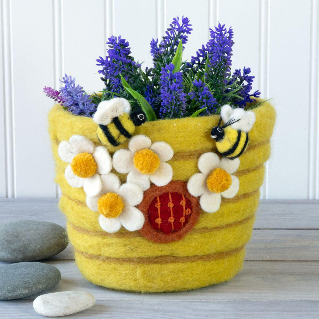 Honey House Felt Planter