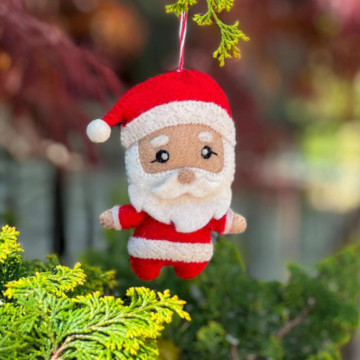Santa Claus Felt Ornament