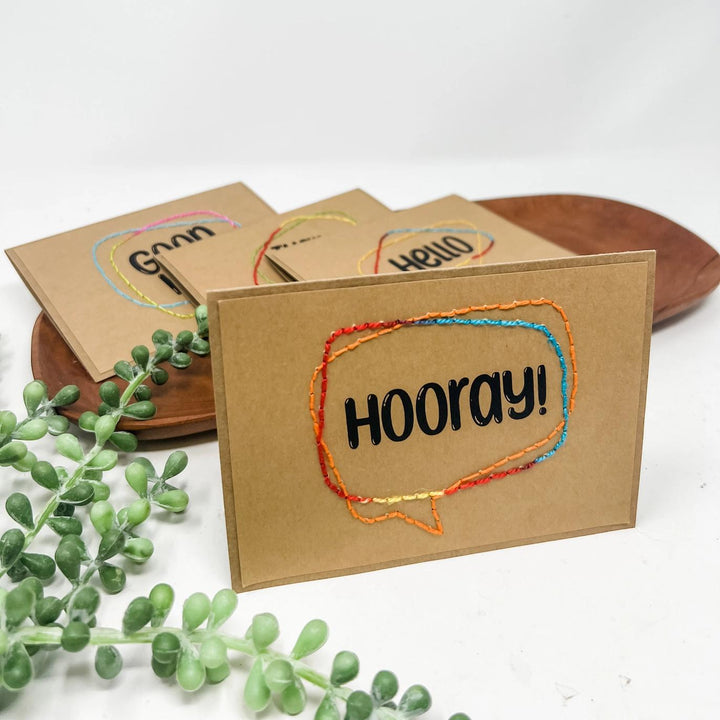 Hooray Greeting Card