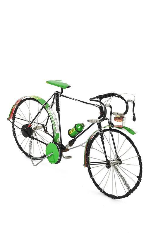 Recycled Pop Can Bicycle