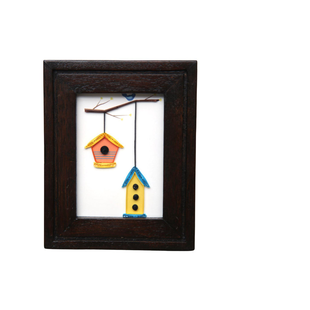 Etched Wood Frame 2.5" x 3.5"