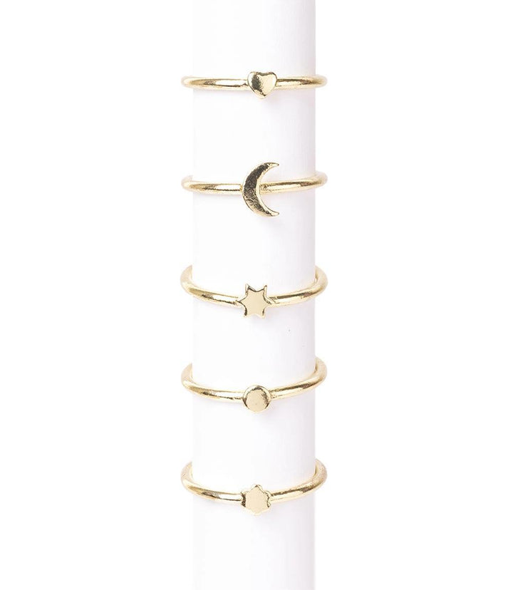 Prema Charm Stacking Ring