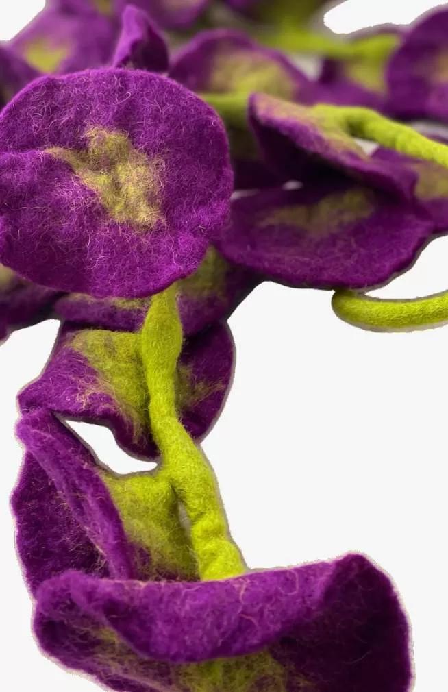 Felt Flower Garland