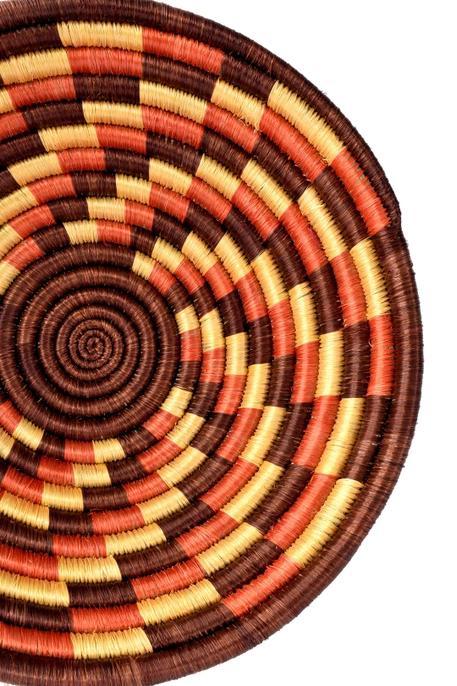 Sisal Fall Leaves Basket