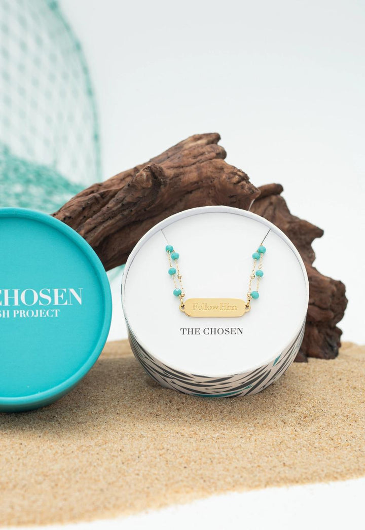 Follow Him Bracelet Gold