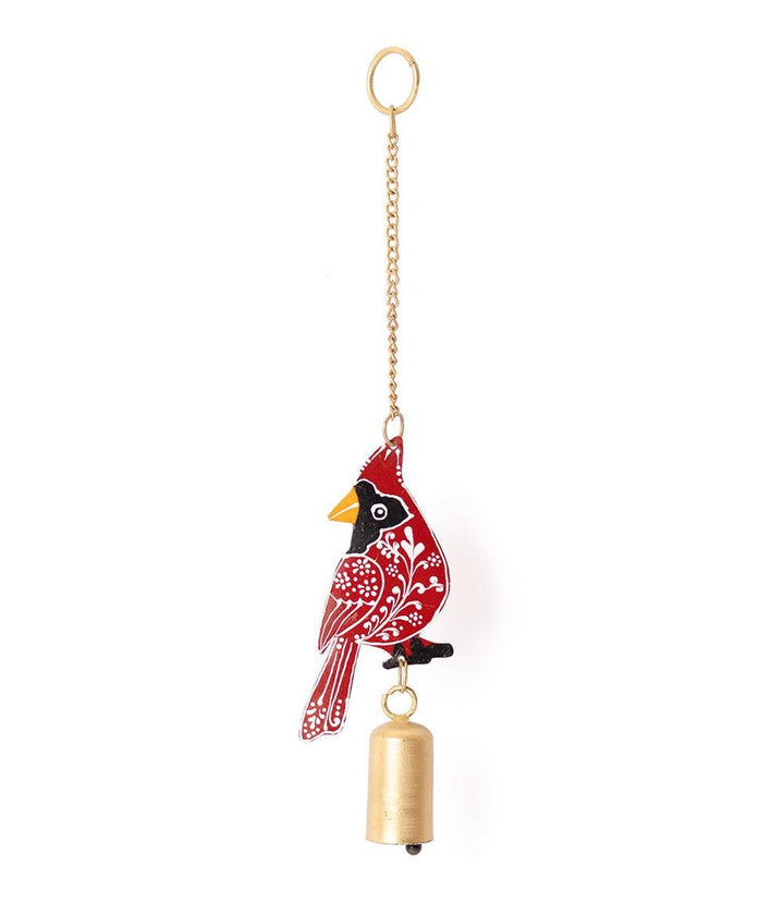 Henna Cardinal Wind Chime