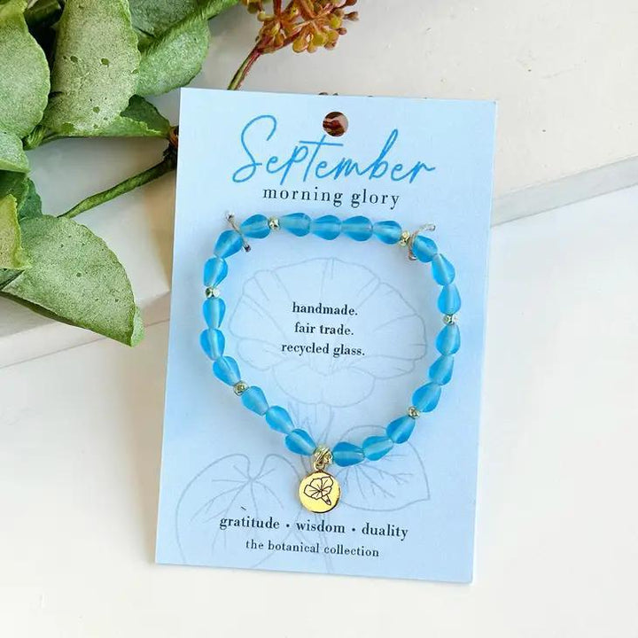 Birth Month Flower Bracelet