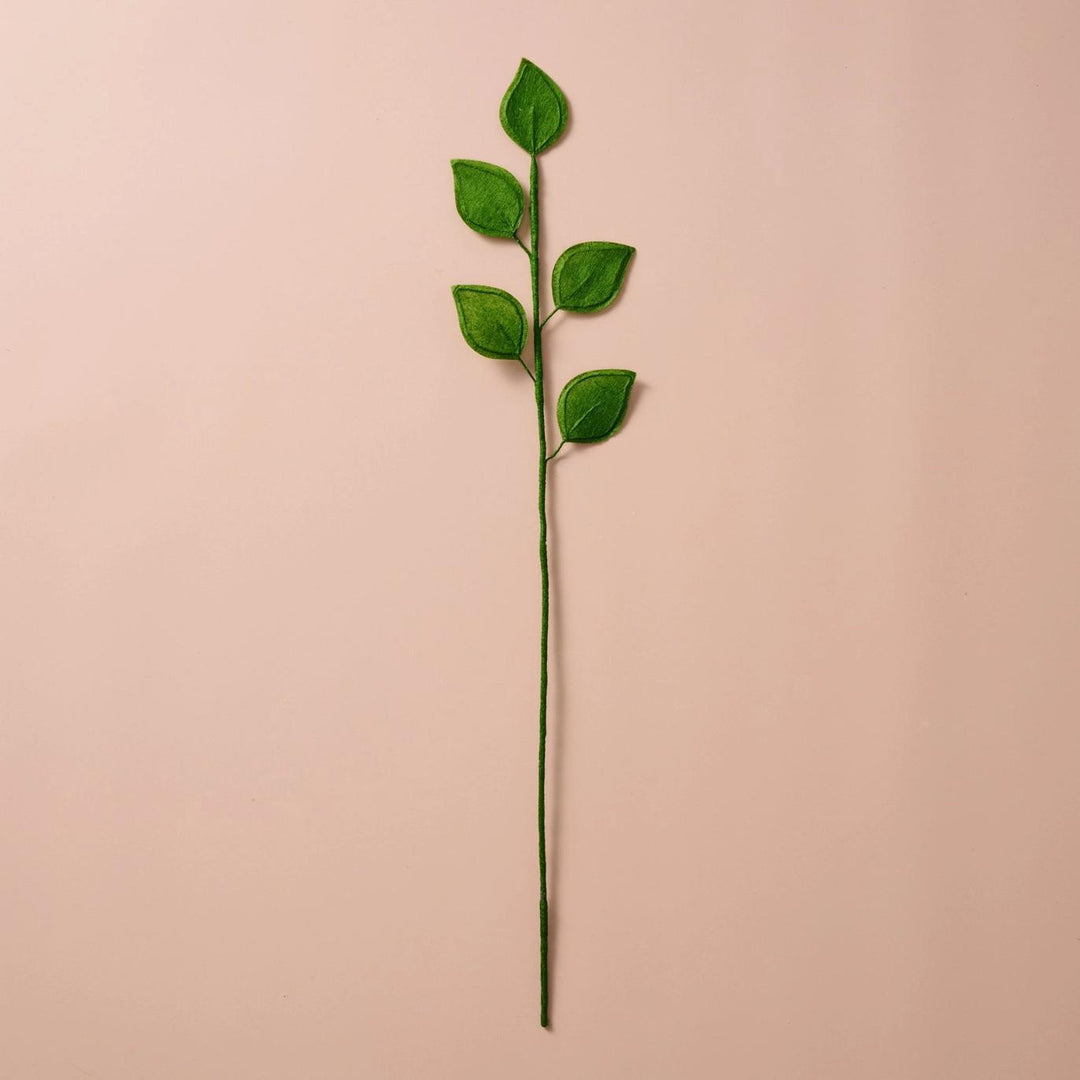 Silk Paper Lemon Leaves