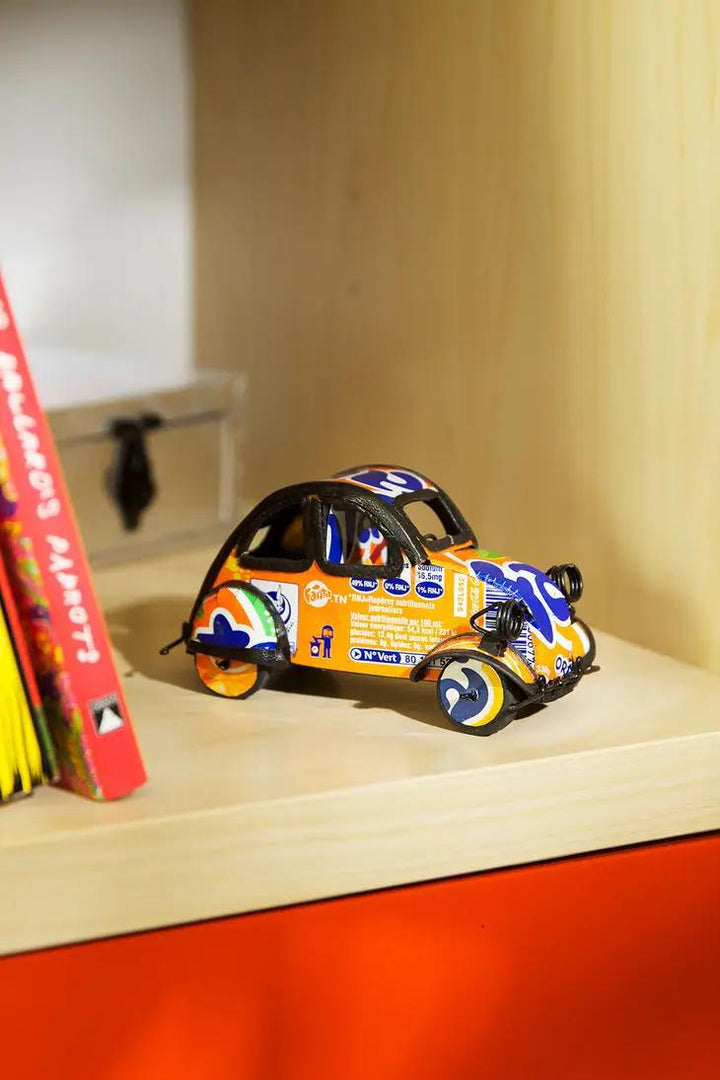 Recycled Pop Can Car