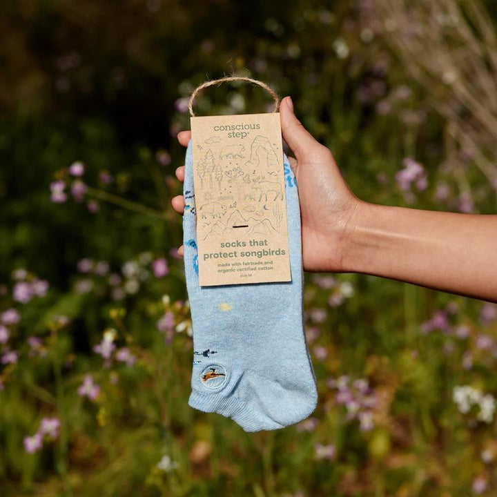Ankle Socks that Protect Songbirds