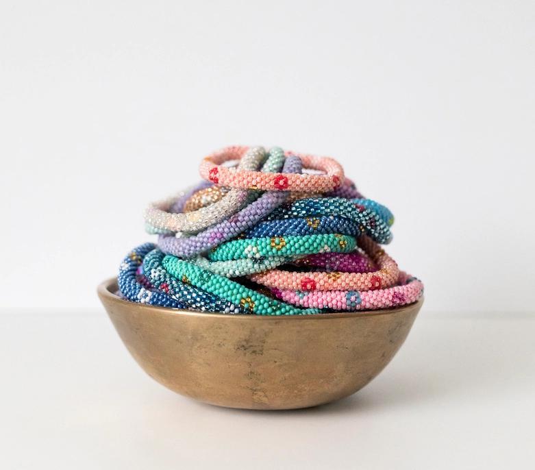 The Original Roll-On® Bracelet: Flower Power