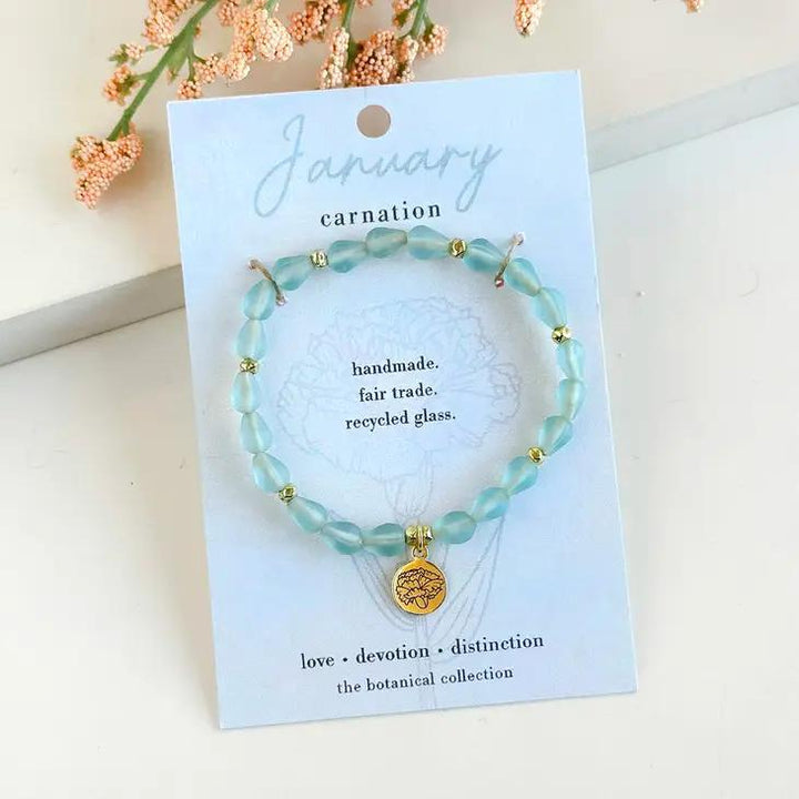 Birth Month Flower Bracelet