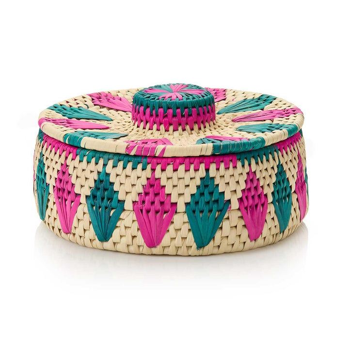 Festival Lidded Basket