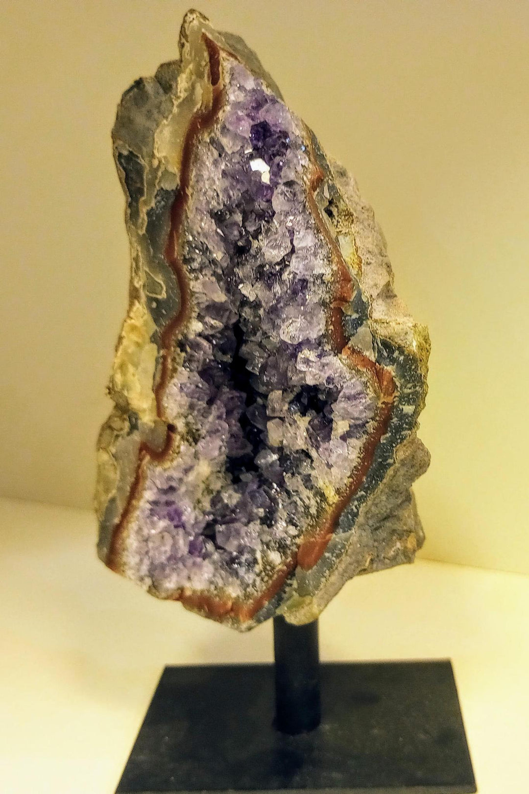 Druzy Amethyst on Stand