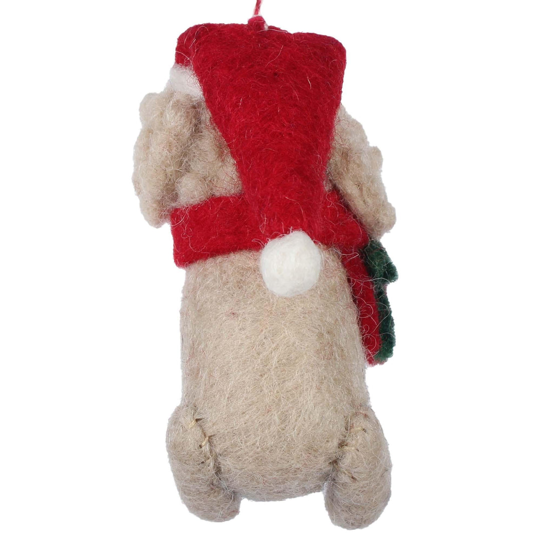 Big Dog Labradoodle Felt Ornament