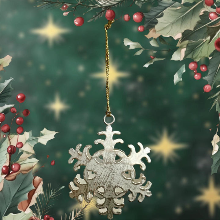 Snowflake Christmas Ornament