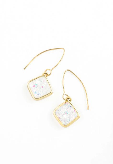 Clare Opal Earrings