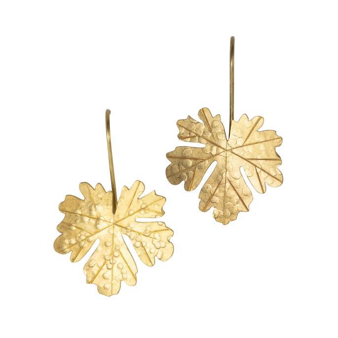 Leaf Drop Earrings