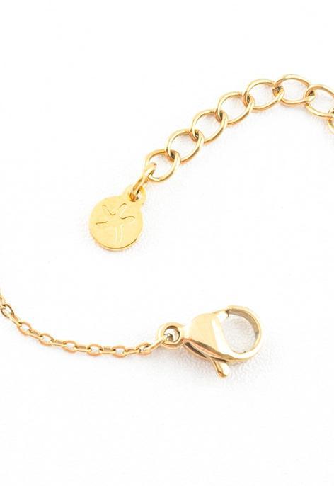 Axis Gold Cross Necklace