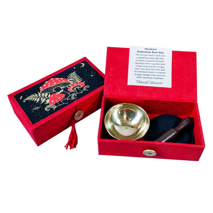 Celestial Mushroom Meditation Bowl with Box