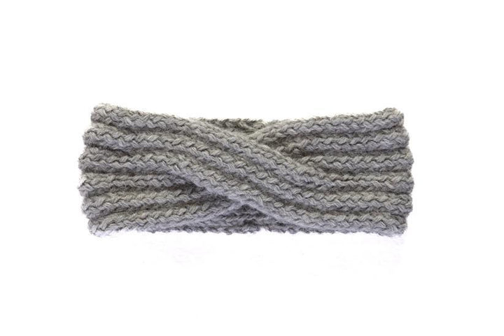 Handknit Alpaca Turban Headband