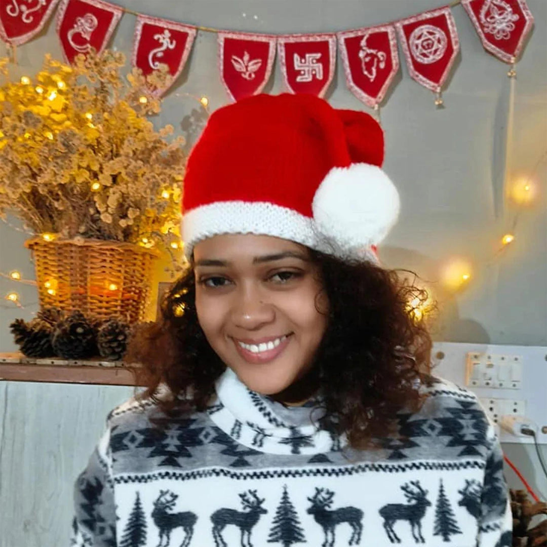 Handknitted Santa Hat
