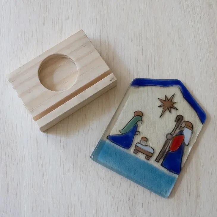 Glass Nativity House