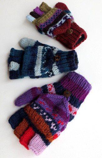 Tibetan Knit Glittens