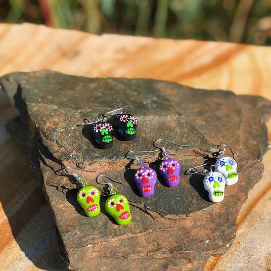 Skeleton Earrings