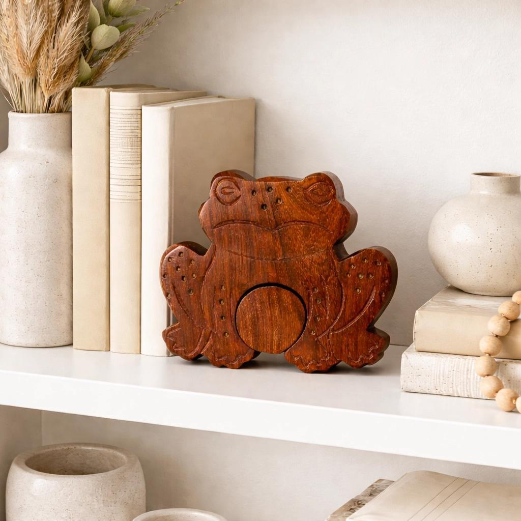 Frog Puzzle Box
